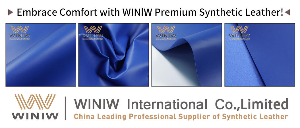 WINIW Company Factory Wholesale Leatherette Fabric Manufacturers