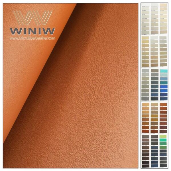 Polyester Leather Look Fabric