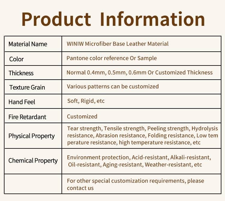 WINIWSuede Leather Waterproof ImportCompany Factory Wholesale PU Material Manufacturers
