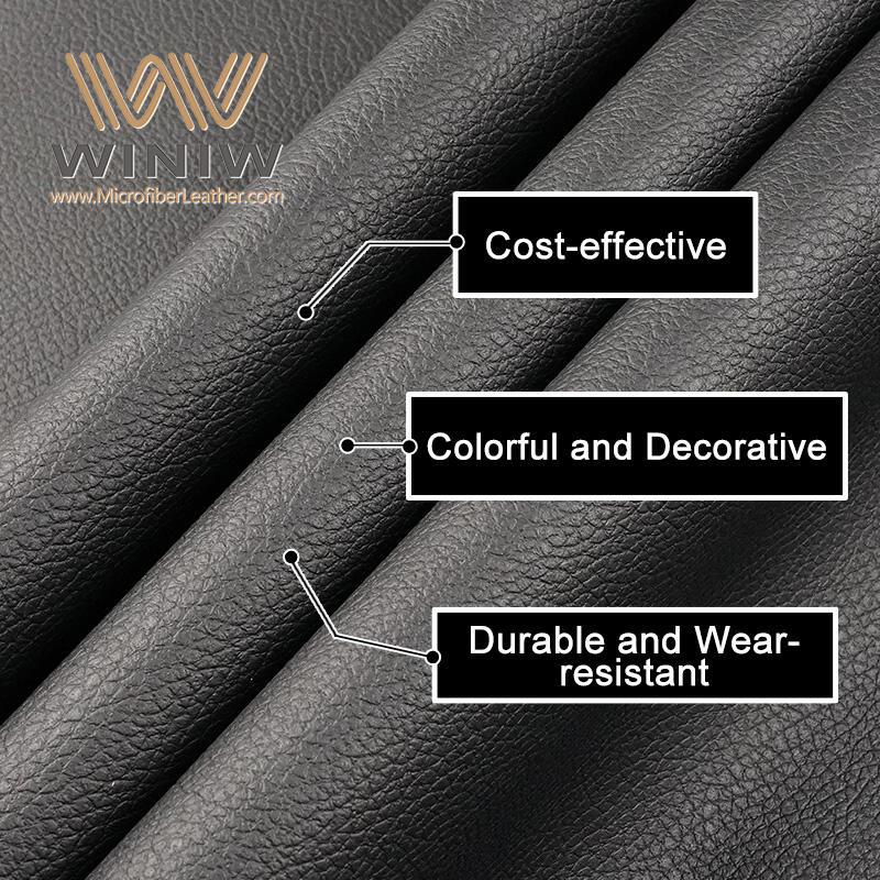 MaterialWaterproof Sofa MaterialityPVC Leather Brand Name WINIW Company Factory Wholesale Microfiber Leather ManufacturersWidth 54