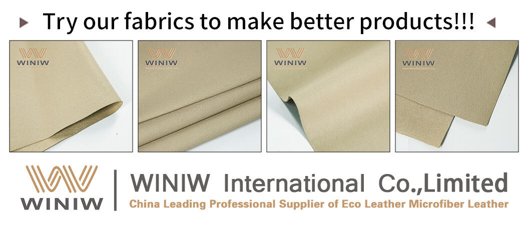 Furthermore, the WINIW Company Factory Wholesale Vegan Leather Manufacturersmanufacturer's commitment to sustainability means that this microfiber leather is produced using eco-friendly processes, reducing its environmental impact