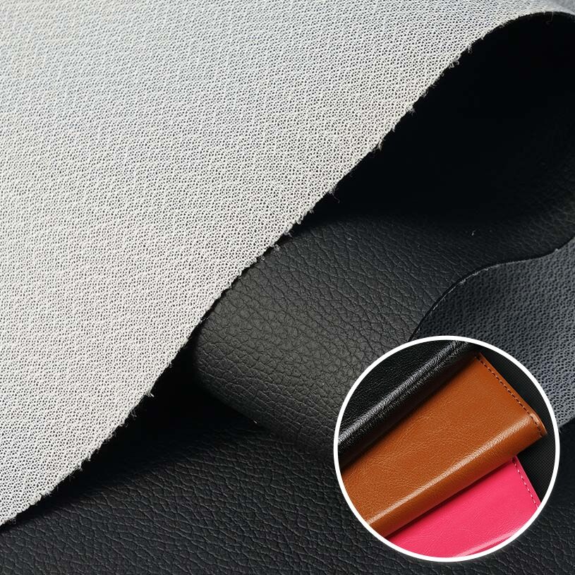 ThisWaterproof Sofa Material CustomizedLeatheroid leather combines the elegant appearance of leather with the durability of synthetic materials, featuring a moderate thickness that ensures structural stability while providing an exceptional touch