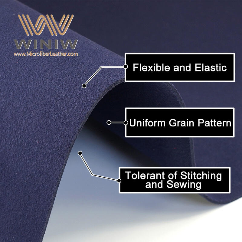 Perfect for vegans and eco-conscious consumers alike, our microfiber suede leather offers a sustainable alternative to traditional leather without compromising on style or durability