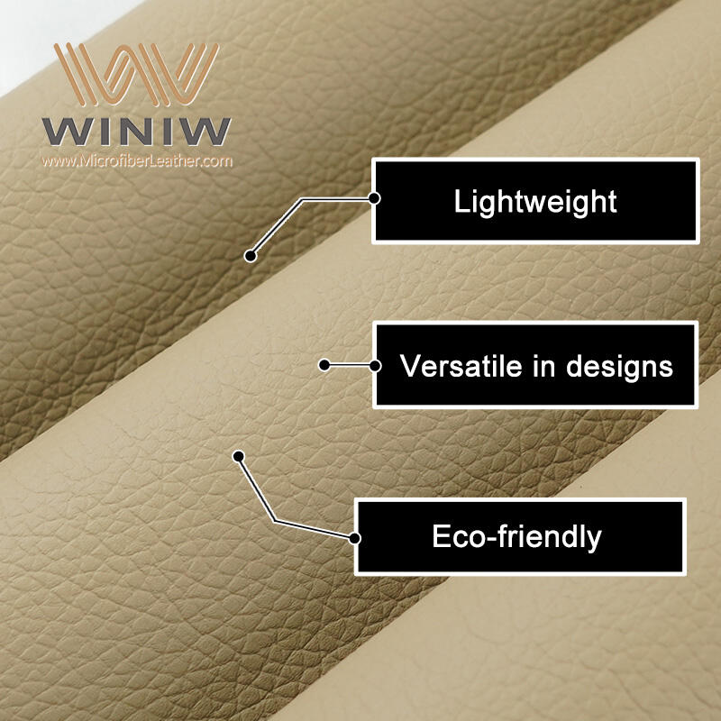 MaterialWaterproof Faux Leather CustomizeMicrofiber PU Leather Brand Name WINIW Company Factory Wholesale Microfiber Leather ManufacturersWidth 54