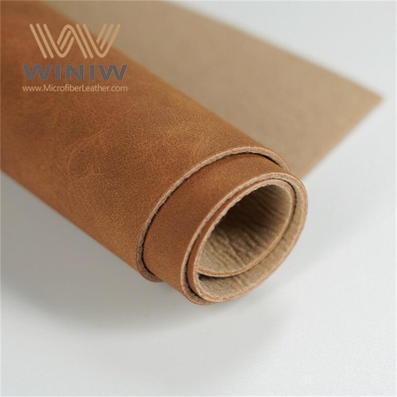 0.8mm Strong Durability Making Trade Mark Faux Leather Textile supplier