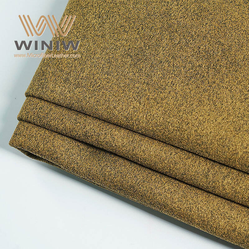 0.8mm Ultrasuede Artificial PU Leather For Making Cycling Gloves manufacture