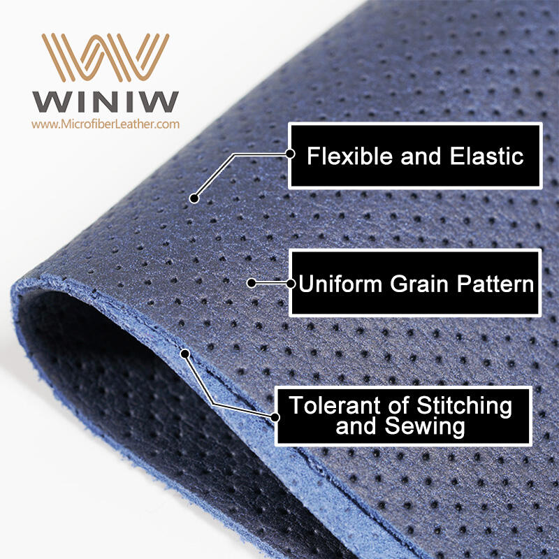 The meticulous design features a unique micro-pore texture that not only enhances breathability but also adds a luxurious tactile experience