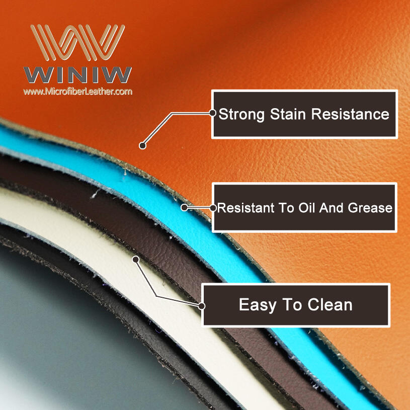 Our Flame Retardant Artificial Microfiber Leather stands out for its ability to resist fire, making itan ideal choice for car seat covers and upholstery where safety is paramount
