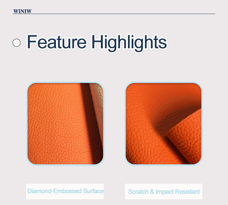 Material Microfiber PU Leather Brand Name WINIW Company Factory Wholesale Faux Leather ManufacturersWidth 54
