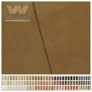 Grey Faux Leather Material