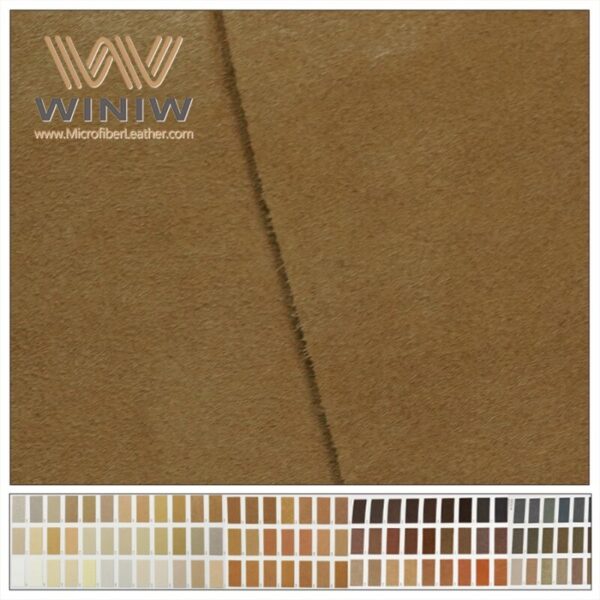 Grey Faux Leather Material