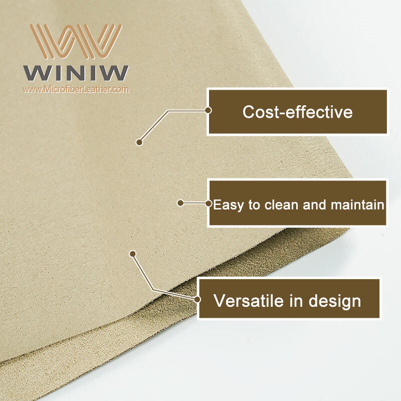 Crafted with precision and care, this material combines the aesthetic appeal of natural leather with the vegan philosophy, catering to the modern consumer's desire for both style and sustainability