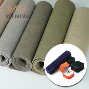 Orange Faux Suede Fabric