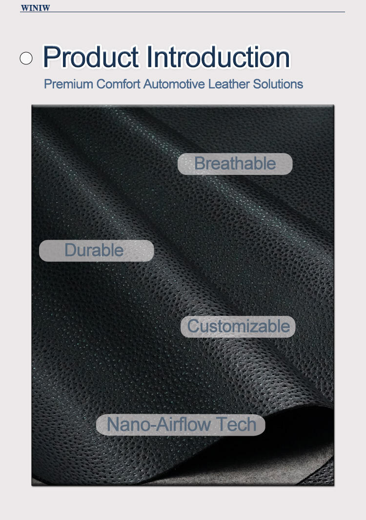 MaterialWaterproof Sofa MaterialityMicrofiber PU Leather Brand Name WINIW Company Factory Wholesale Leatherette Fabric ManufacturersWidth 54
