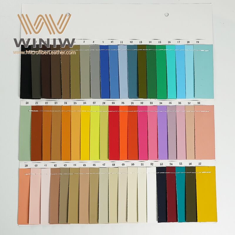 MaterialSuede Leather Waterproof SprayMicrofiberLeather Brand Name WINIW Company Factory Wholesale Leather Fabric ManufacturersWidth 54
