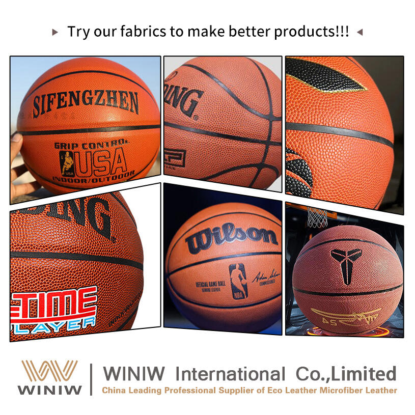When it comes to basketballs, our High Tear Strength Faux Leather Artificial Leather is simply the best