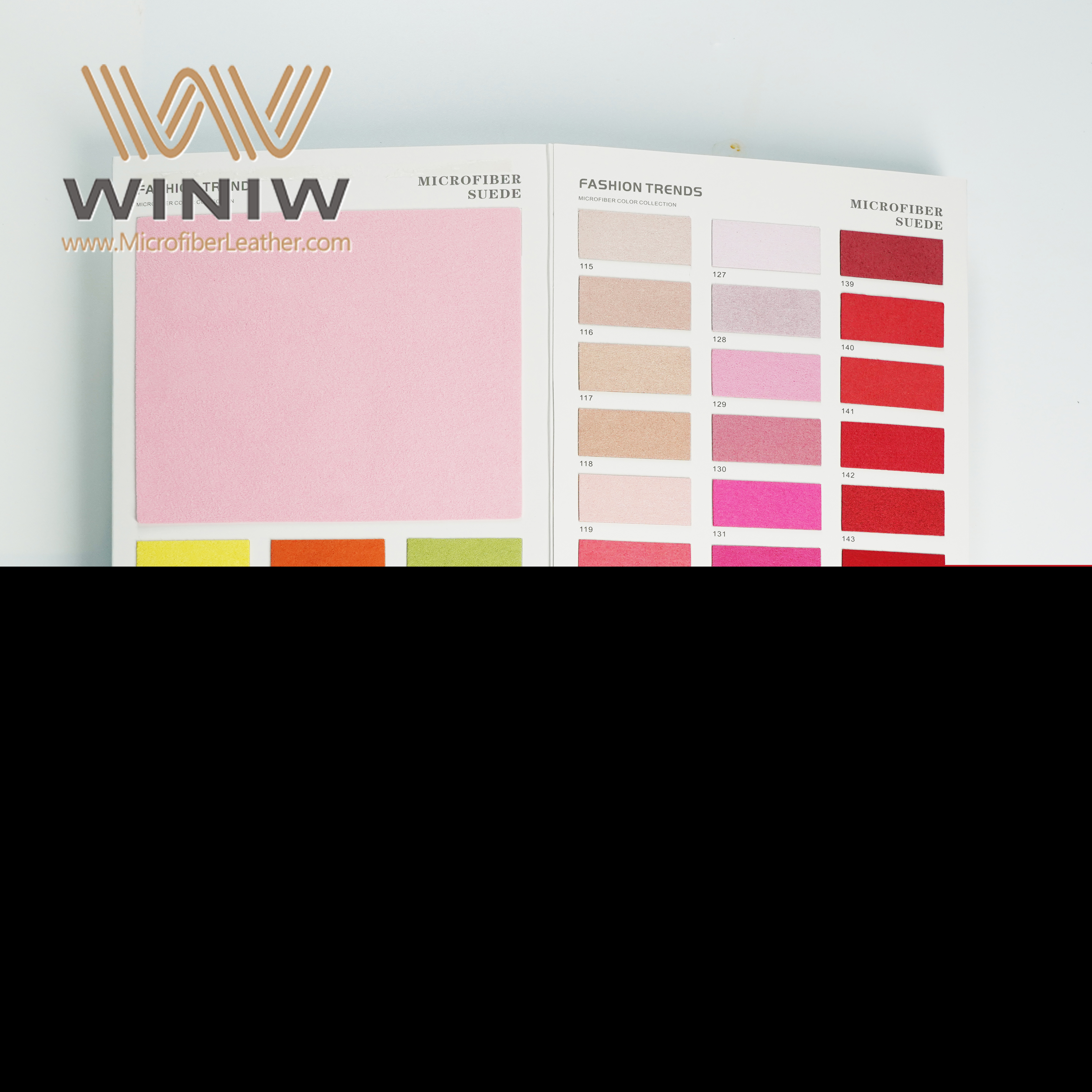 Material Microfiber PU Leather Brand Name WINIW Company Factory Wholesale Microfiber Leather ManufacturersWidth 54