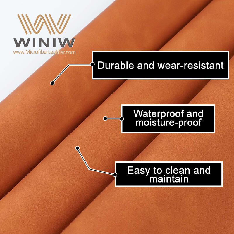 ThisWaterproof Faux LeathermanMicrofiber PU Leatherette Fabric is meticulously crafted to meet the highest standards of quality, durability, and aesthetics