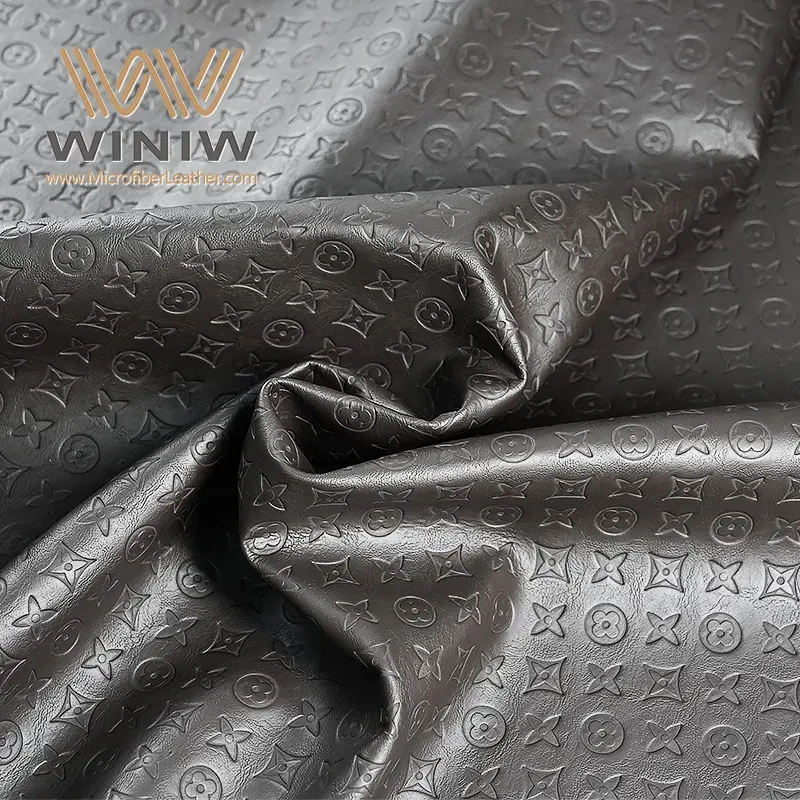 MaterialWaterproof Faux LeathermanMicrofiber Le ather Composition 55 Nylon + 45% Polyurethane Brand Name WINIW Company Factory Wholesale Vinyl Leather ManufacturersThickness 0