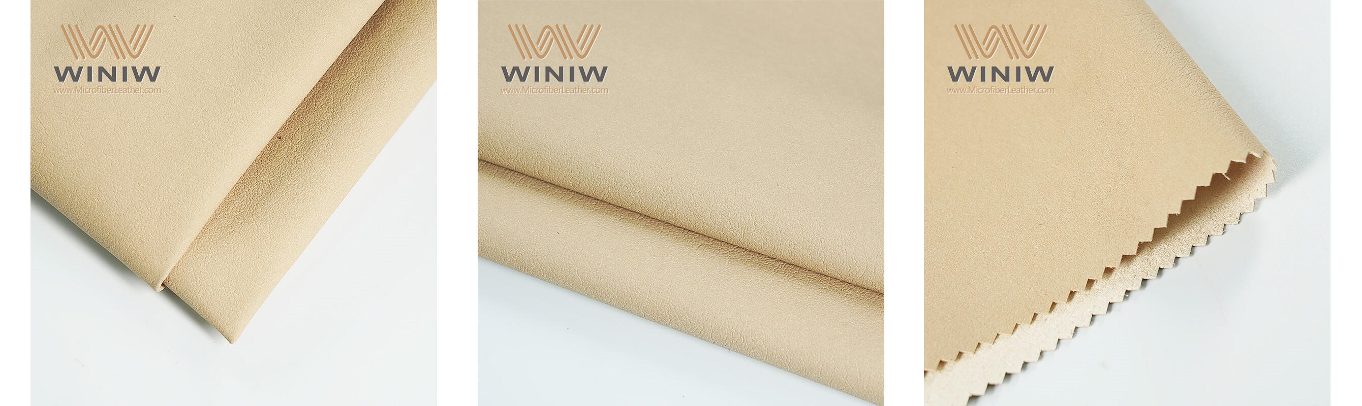 WINIWWaterproof Leather Fabric OdmhsasCompany Factory Wholesale PU Microfiber Manufacturersfactory, a leading manufacturer in the leather industry, proudly presents our Soft Touch Vegan Microfiber Leather Material
