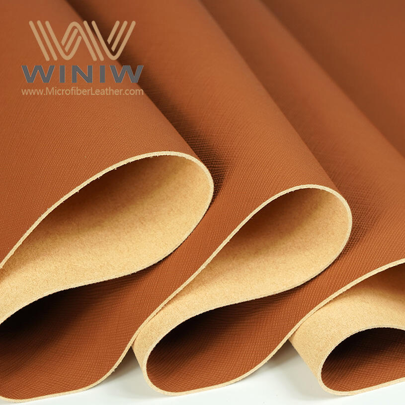 Material MicrofiberLeather Brand Name WINIW Company Factory Wholesale Nubuck Leather ManufacturersWidth 54