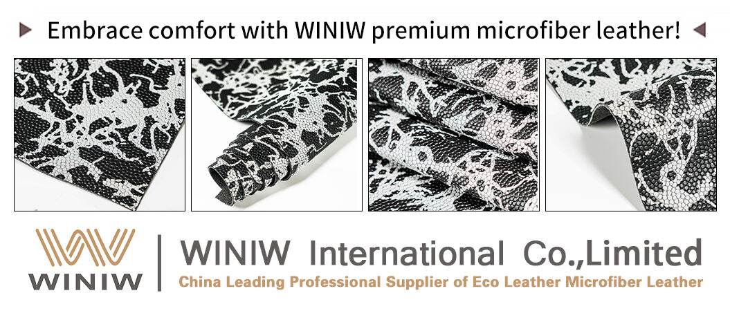 MaterialWaterproof Faux LeathermanMicrofiberLeather Brand Name WINIW Company Factory Wholesale Microfiber Suede ManufacturersWidth 54