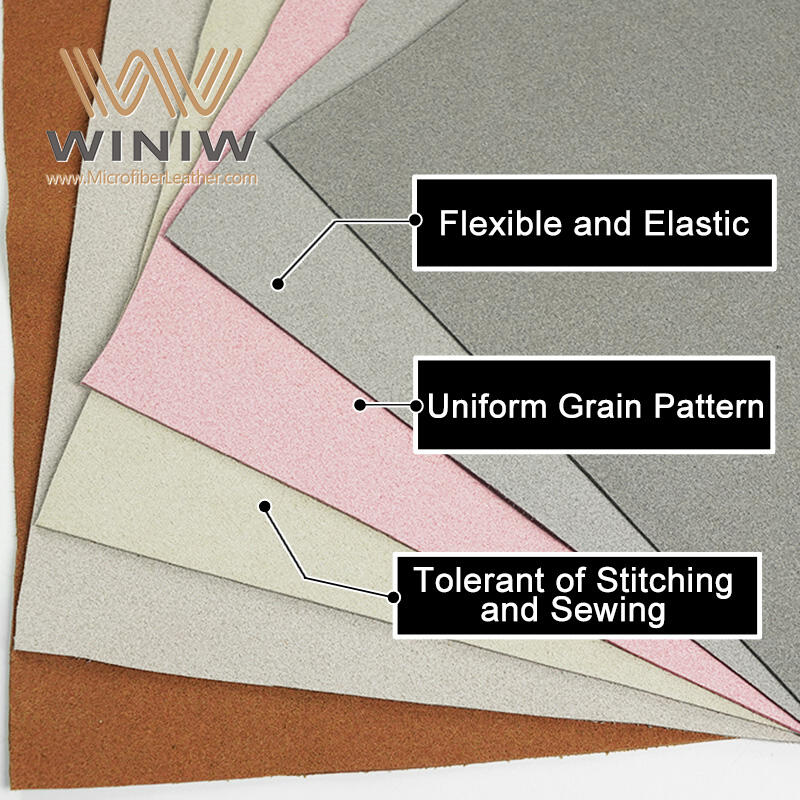 MaterialWaterproof Leather Material ServiceMicrofiber Suede Leather Brand Name WINIW Company Factory Wholesale PVC Leather ManufacturersWidth 54