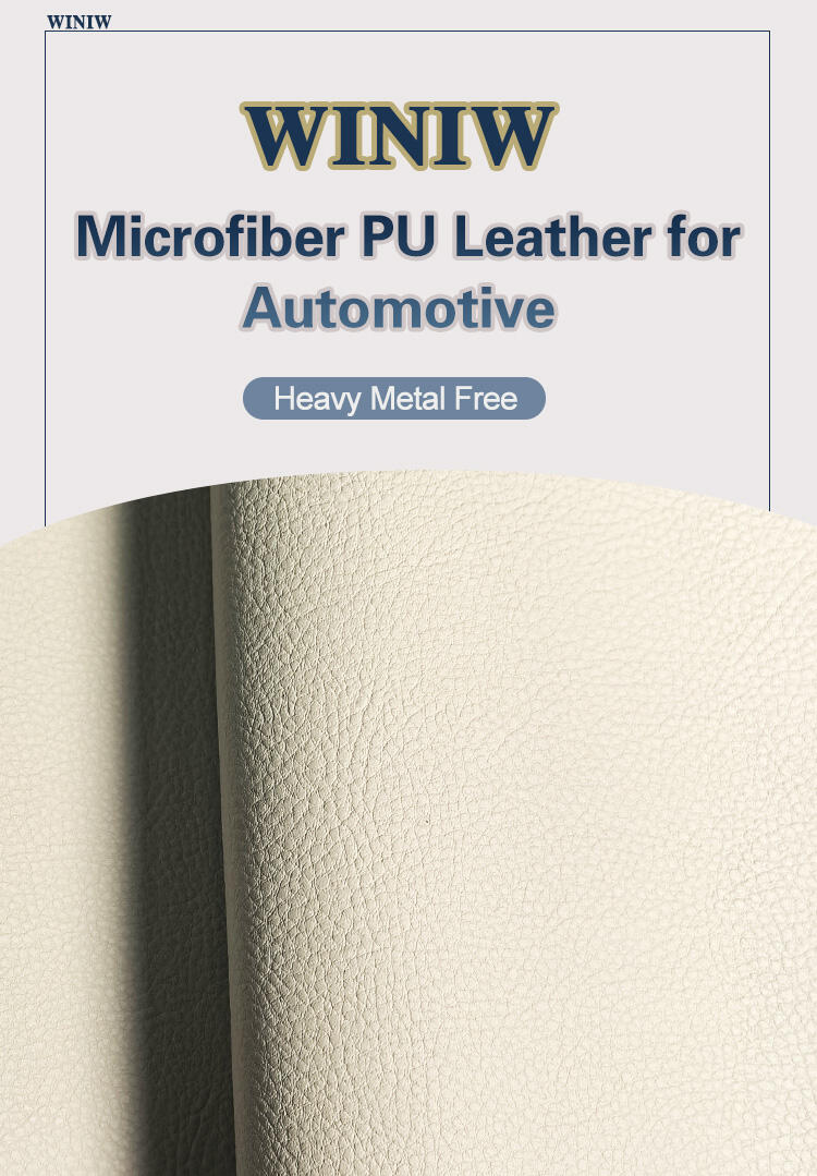 AsWaterproof Faux Leather Customizea leading faux leather manufacturer, WINIW Company Factory Wholesale Vegan Leather Manufacturerspecializes in crafting premium automotive-grade synthetic leather that combines innovation, durability, and eco-conscious production