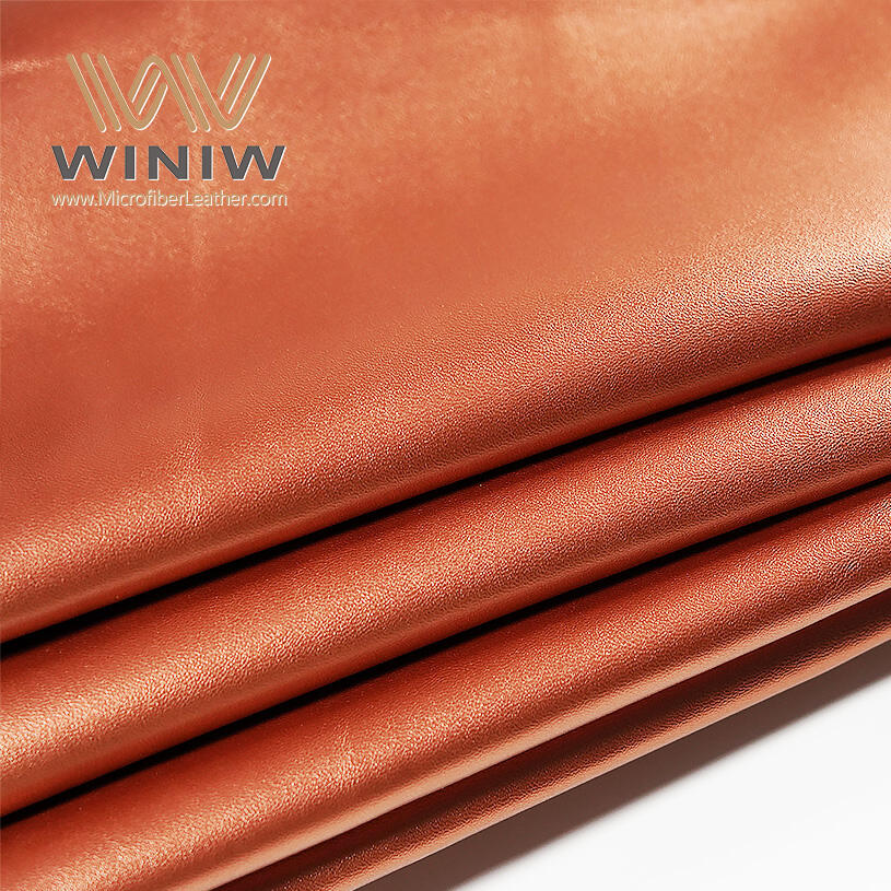 MaterialWaterproof Leather Material ServiceMicrofiberLeather Brand Name WINIW Company Factory Wholesale Patent Leather ManufacturersWidth 54