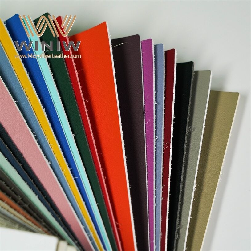 MaterialSuede Leather Waterproof ImportMicrofiberLeather Brand Name WINIW Company Factory Wholesale Vinyl Leather ManufacturersWidth 54