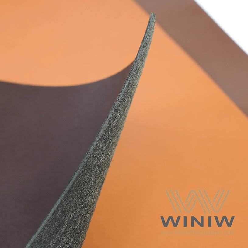 MaterialSuede Leather Waterproof SprayMicrofiber Le ather Composition 55 Nylon + 45% Polyurethane Brand Name WINIW Company Factory Wholesale Material ManufacturersThickness 0
