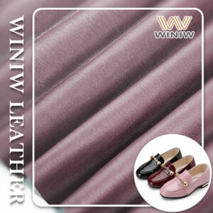 White Microfiber Leather Shoe Material Importer