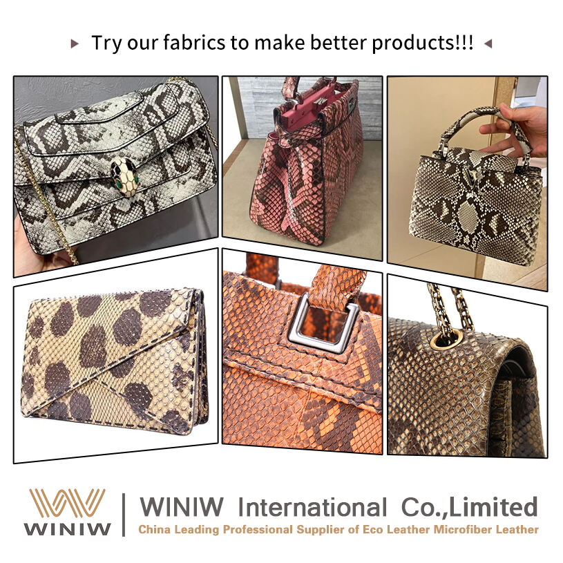 MaterialWaterproof Leather Fabric OdmhsasMicrofiber Le ather Composition 55 Nylon + 45% Polyurethane Brand Name WINIW Company Factory Wholesale Artificial Leather ManufacturersThickness 0
