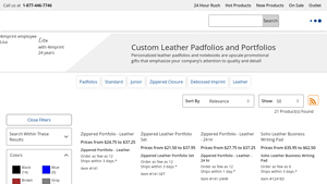 4imprint - Custom Leather Padfolios