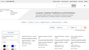 4imprint - Custom Leather Padfolios