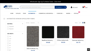 A1 Foam and Fabrics - Automotive Interior Fabrics