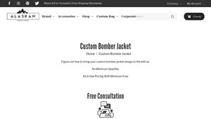 Alaskan Leather Company - Custom Bomber Jackets