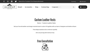 Alaskan Leather Company - Custom Leather Vests