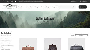 Alaskan Leather Company - Premium Leather Backpacks