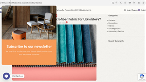 Al Nassaj - Microfiber Upholstery Fabric