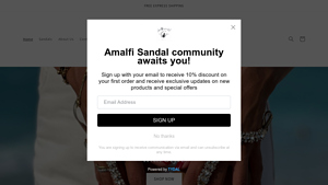 Amalfi Sandal - DOLCE