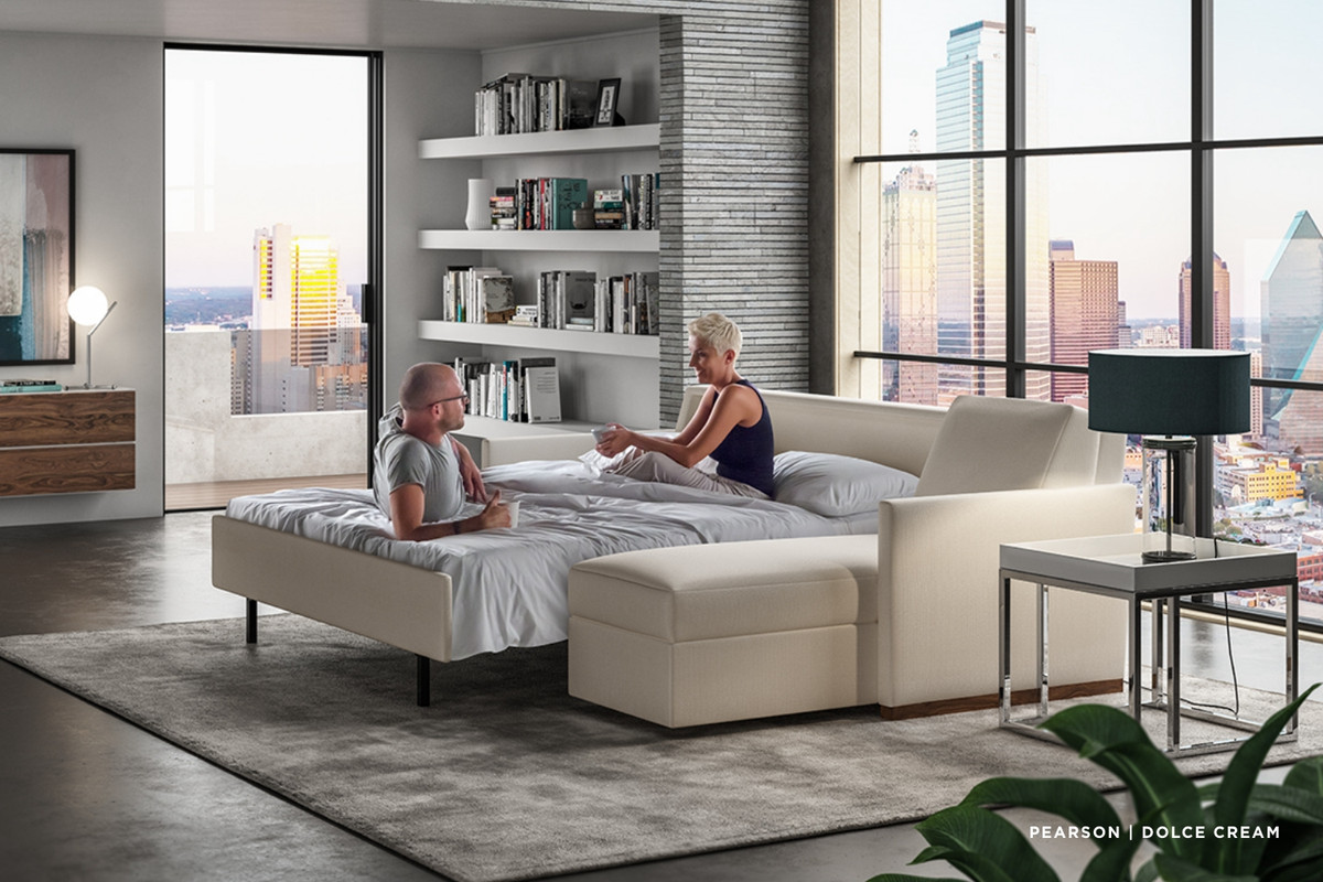 An application scenario or product detail of american leather company sofa - Image 7
