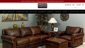 American Classics Leather - High-Quality Leather Sofas