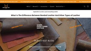 Arcane Fox - Bonded Leather Essentials
