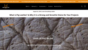 Arcane Fox - Pigskin Leather Solutions