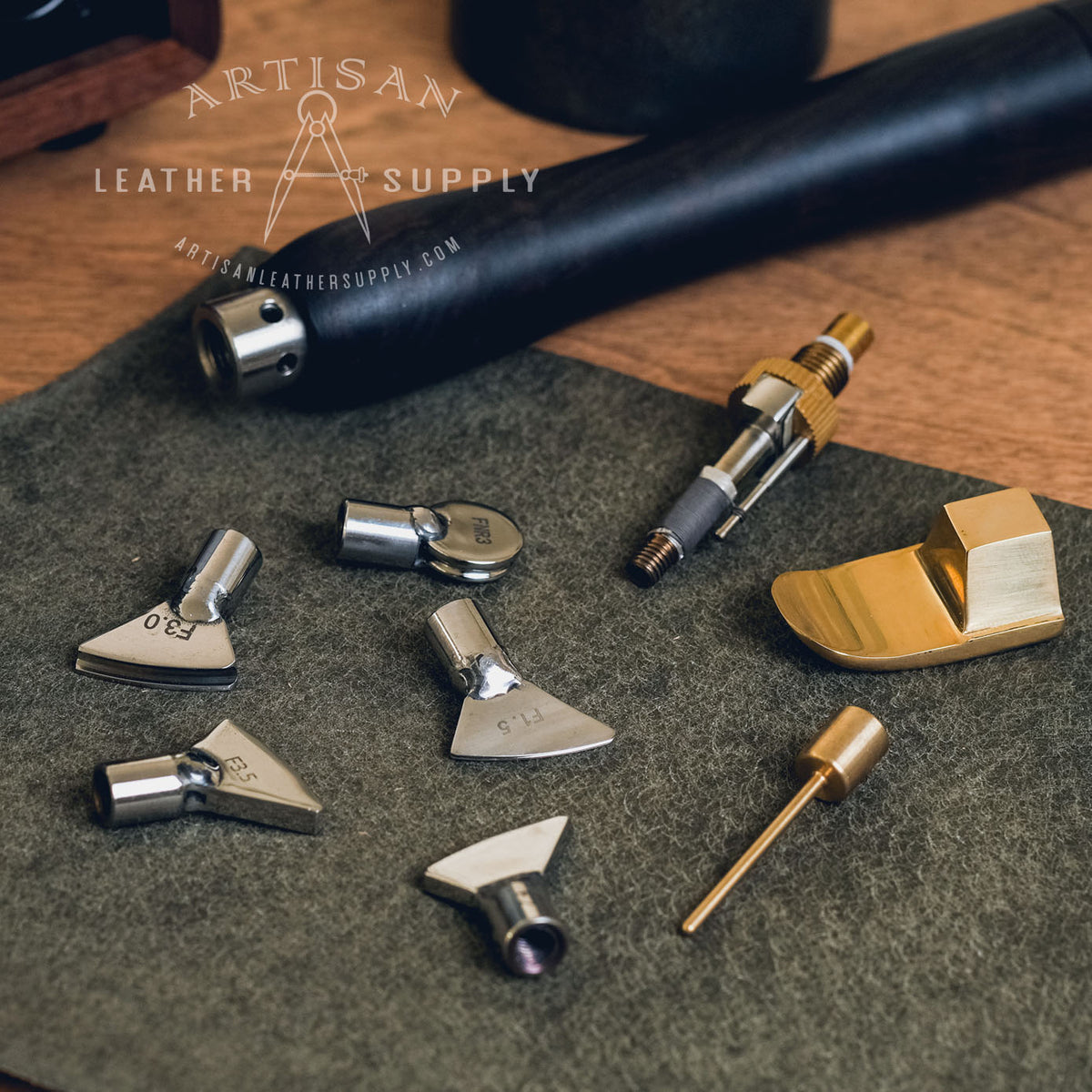 An application scenario or product detail of artisan leather supply - Image 1