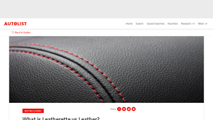 Autolist - Leatherette Overview