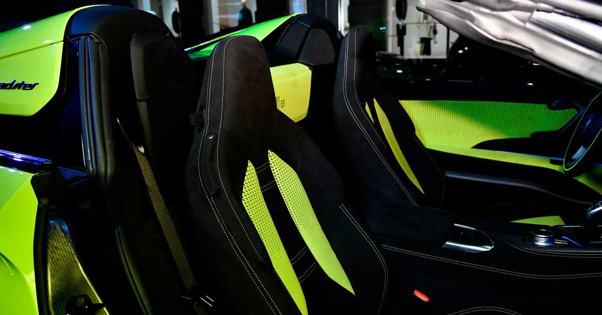 An application scenario or product detail of automotive alcantara fabric - Image 7