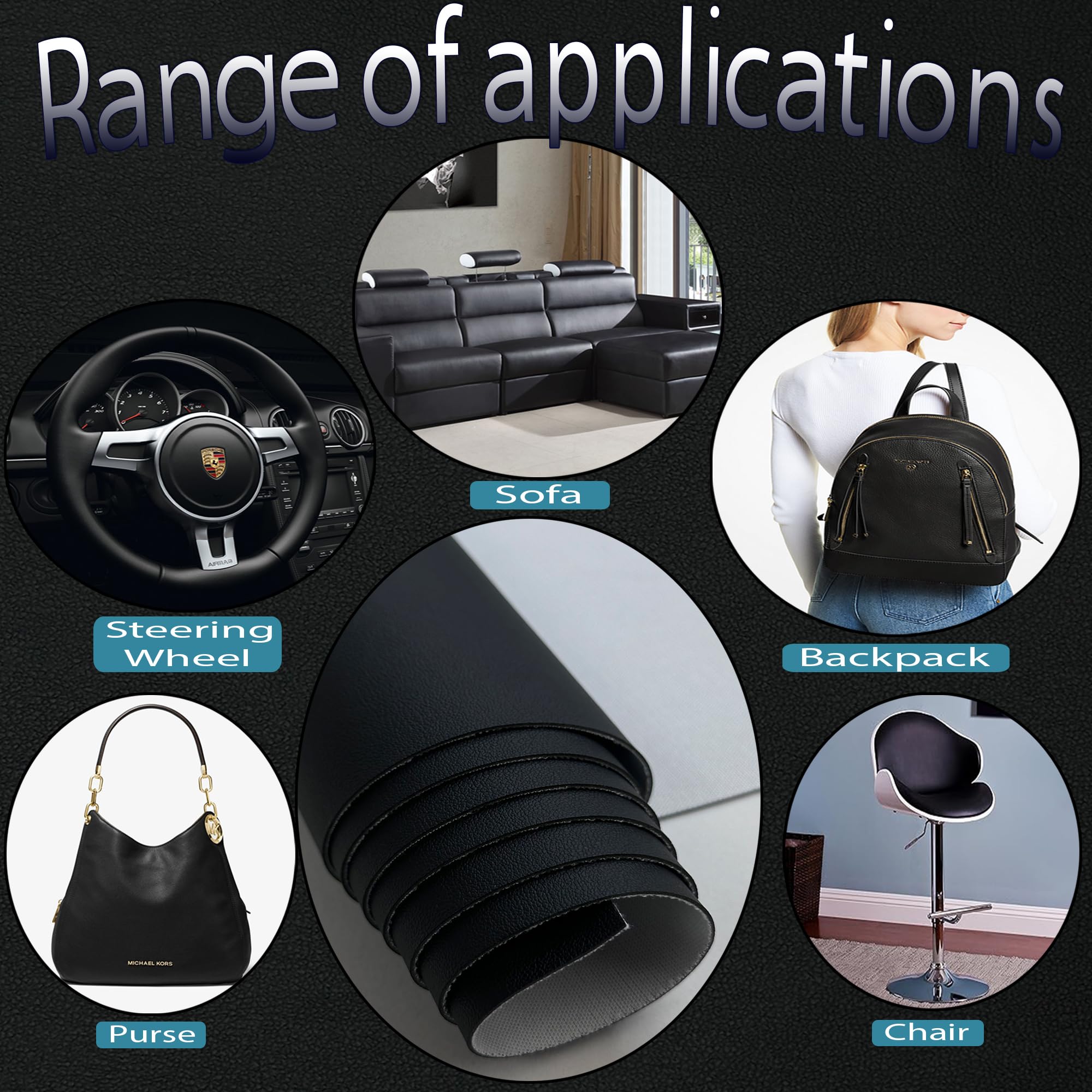 An application scenario or product detail of automotive seat vinyl - Image 21