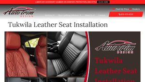 Auto Trim Seattle - Leather Seat Installation